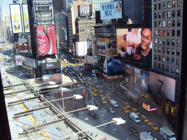 Times Square à New York - mes Souvenirs de Voyage - blog voyage MSDV