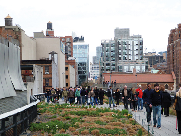 la Highline de New York - parc urbain - mes Souvenirs de Voyage