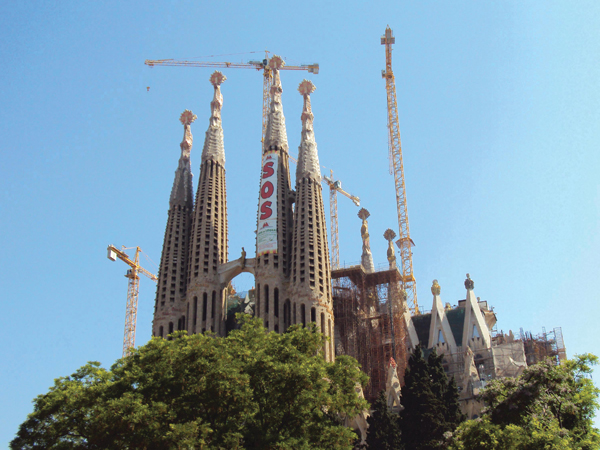 2010 Sagrada Familia exterieur