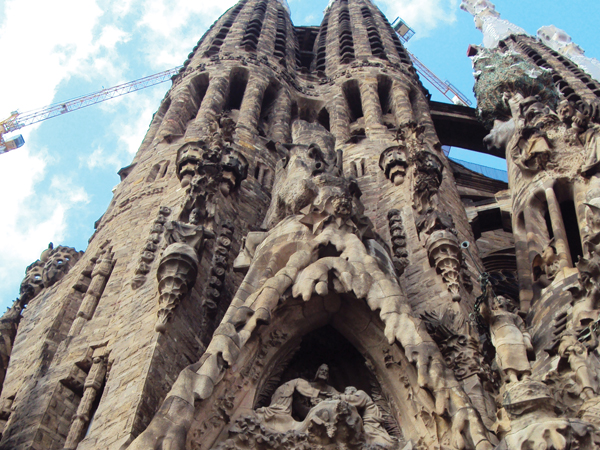 architecture sagrada familia barcelone