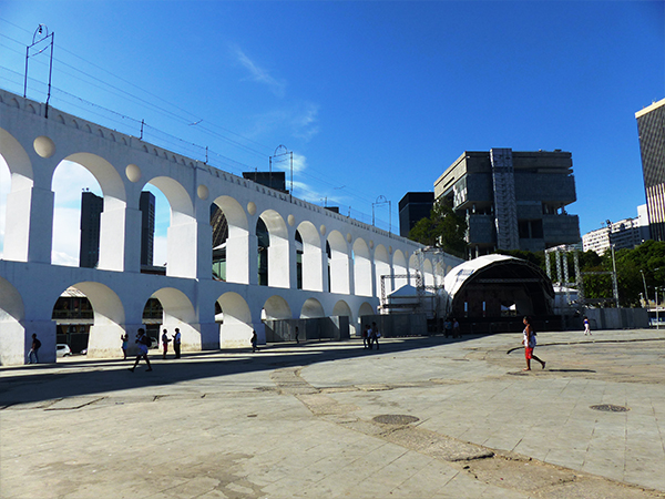 Quartier de Lapa à Rio de Janeiro Bresil