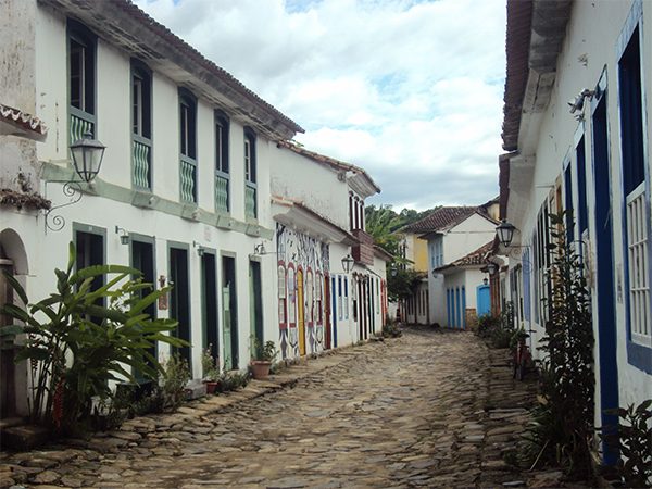 Rue de Paraty Brésil