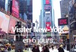 Visiter New York en 6 jours - programme - Mes Souvenirs de Voyage