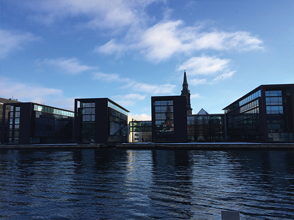 Quartier moderne à Copenhague