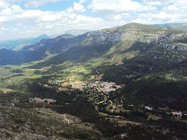 La vue sur la vallée villages blancs Andalousie blog voyage