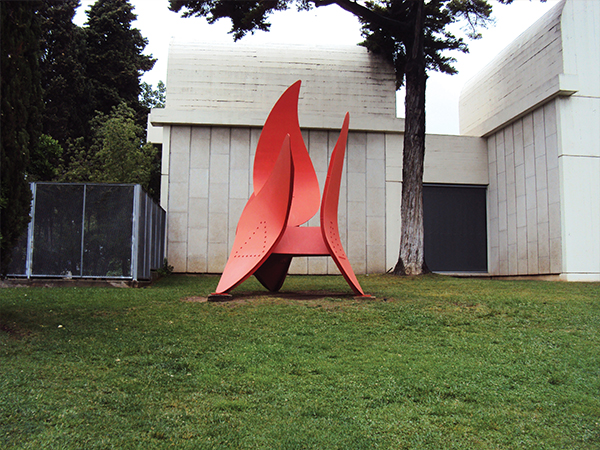 Sculpture Miro visiter Barcelone blog voyage Mes Souvenirs de Voyage