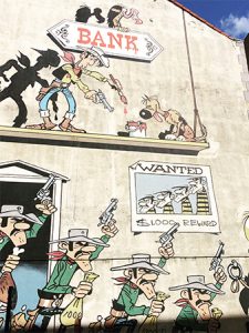 BD Lucky Luke Bruxelles