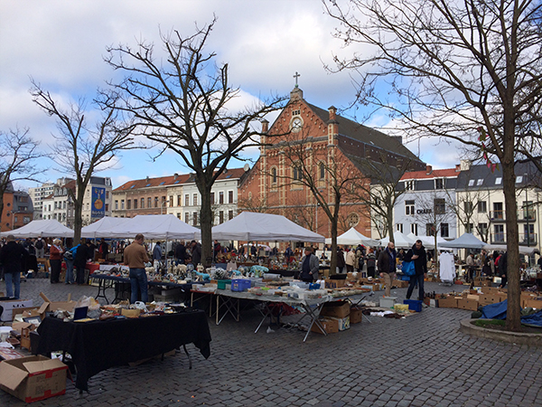 Marché de Marolles Bruxelles