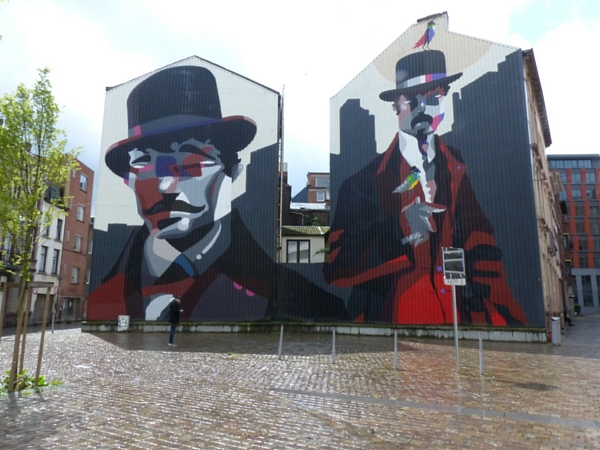 Street Art Charleroi Centre ville