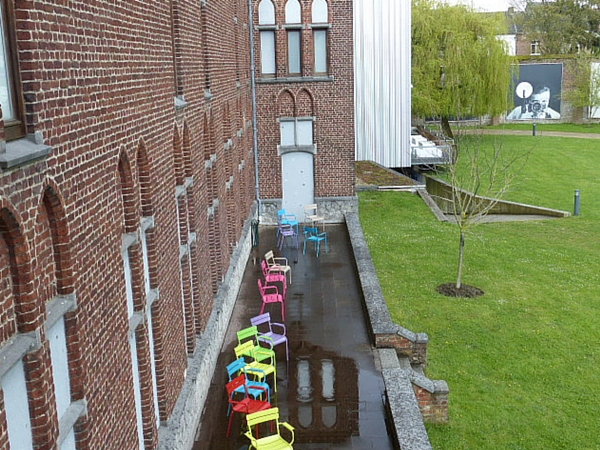 Terrasse musée de la photographie Charleroi