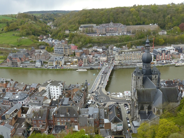 Vue depuis la Citadelle de Dinant