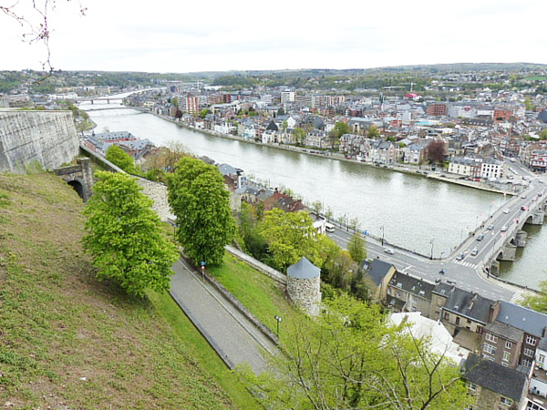 Vue sur la Sambre Namur