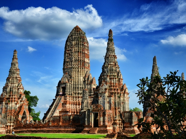 Wat Chaiwatthanaram temples visiter Ayutthaya