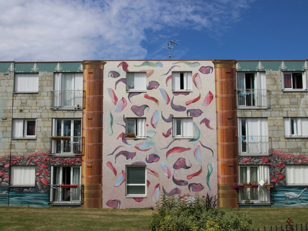 Fresque Parfum Bel Air Chartres - découvrir Chartres