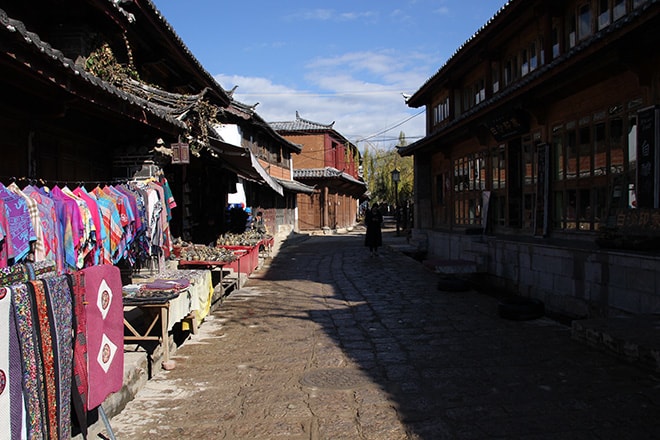 Ville de Baisha Yunnan Chine