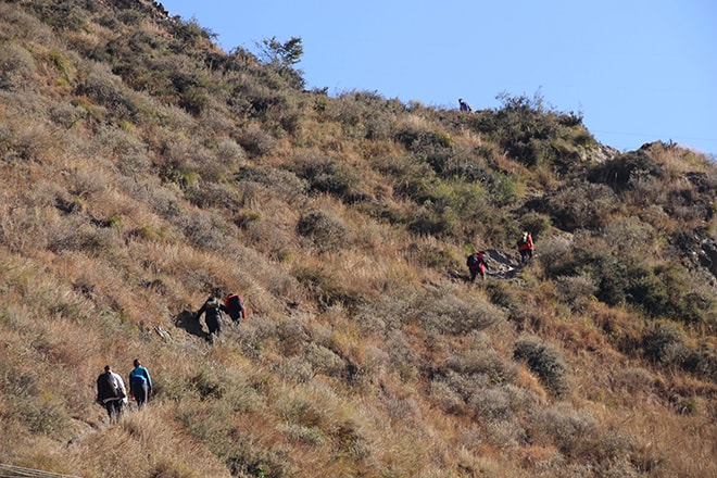 difficulte Trek des Gorges du Saut du Tigre Yunnan Chine