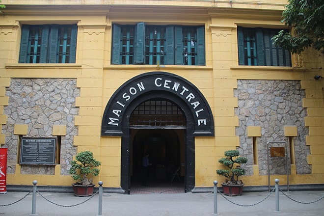 Maison centrale prison Hanoi Vietnam