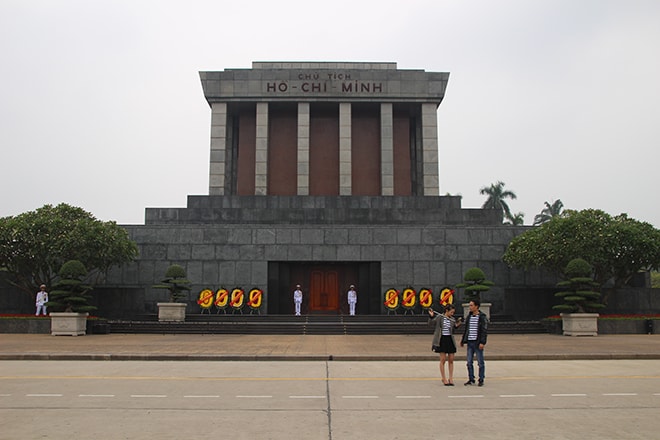 Mausolée Ho Chi Minh Hanoi Vietnam