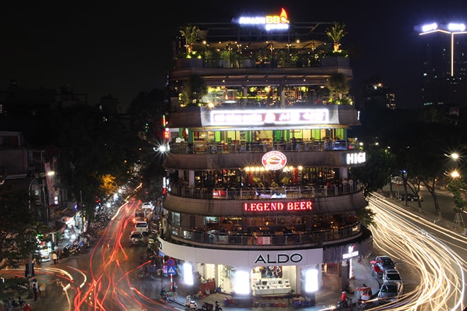 nuit Hanoi Vietnam