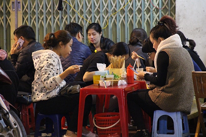 street food Hanoi Vietnam