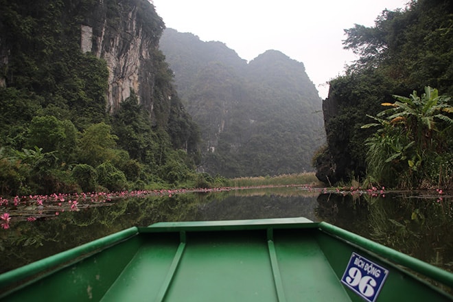 Barque Tam Coc Vietnam