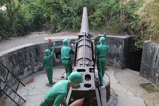 Fort Cannon Cat ba - île de Cat Ba