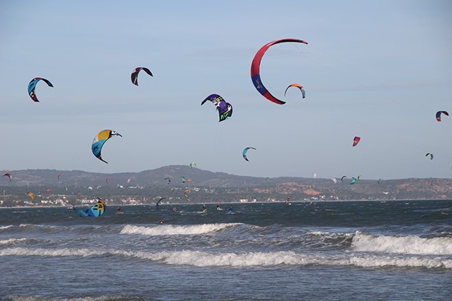 Kite surf plages Mui Né