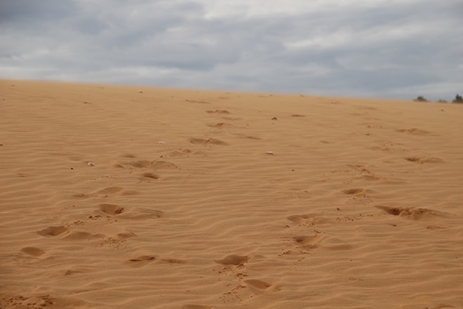 Pas dunes rouges Mui Né