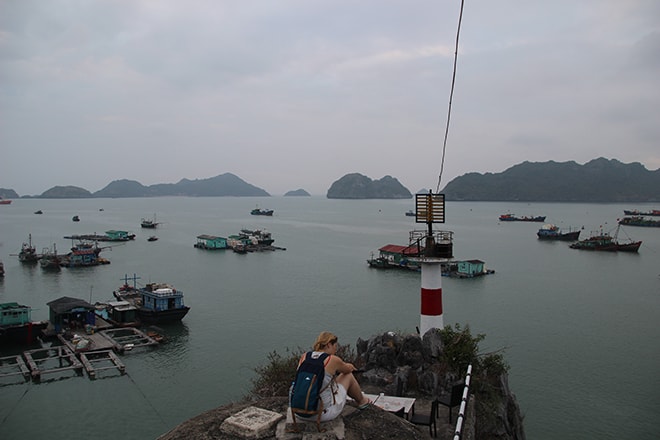 Vue du Phare Cat Ba - île de Cat Ba