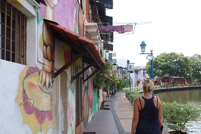 Balade sur les quais Melaka Malaisie-min