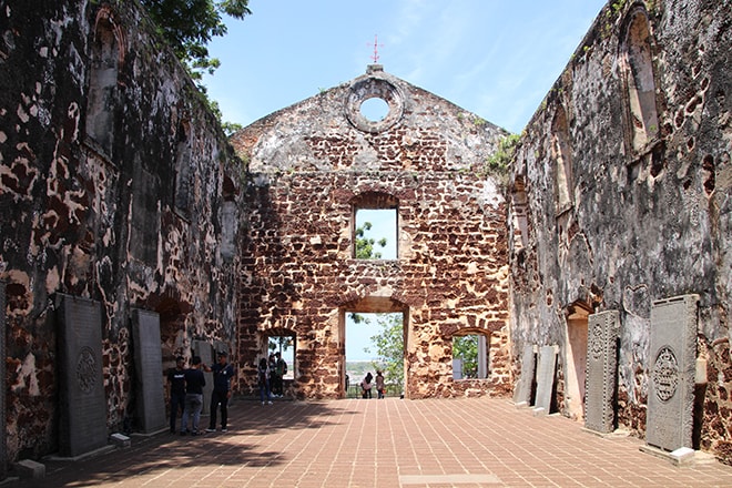 Eglise abandonnée Melaka Malaisie-min