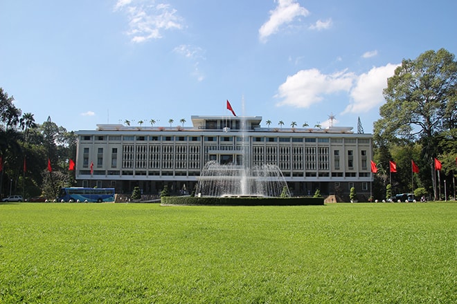 Palais de la réunification Ho Chi minh Vietnam
