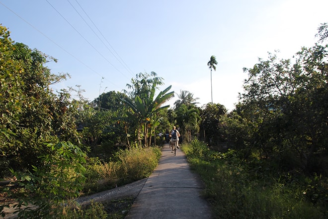 balade velo mekong Vietnam