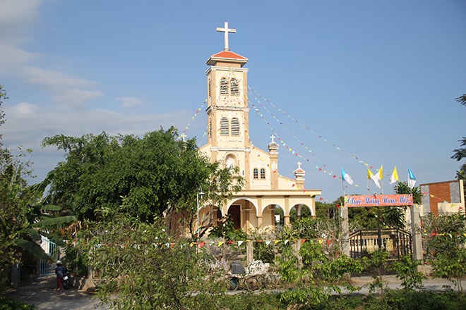 eglise mekong Vietnam