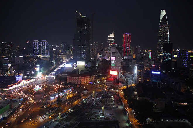 nuit Ho Chi Minh Vietnam