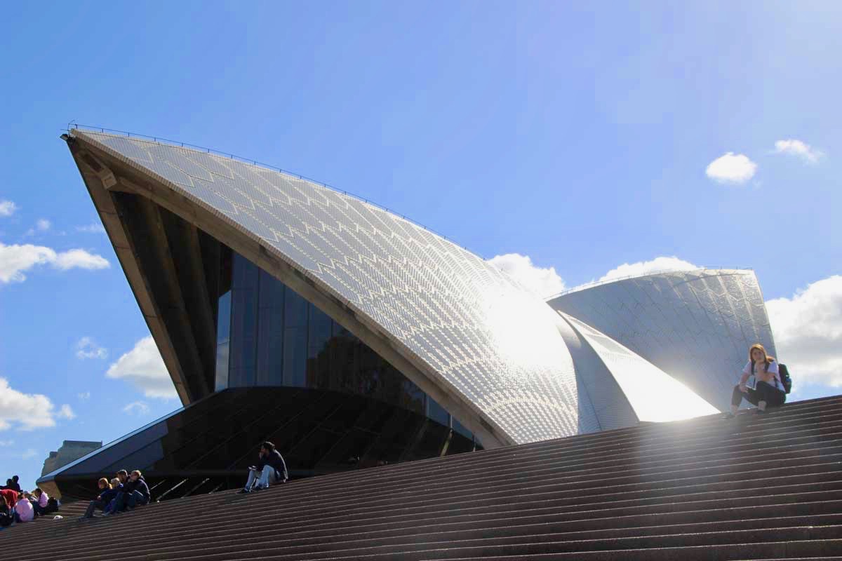 Facade Opera House Sydney