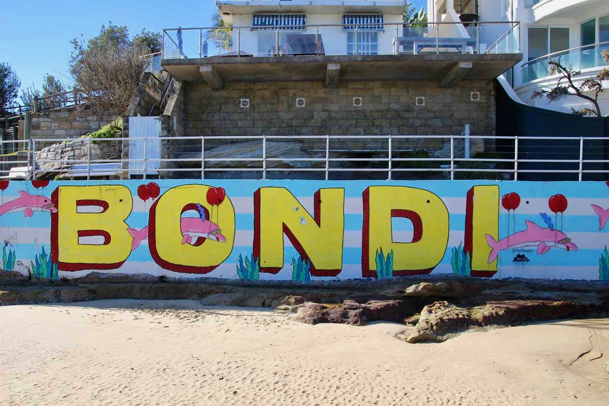 Mural Bondi Beach Sydney