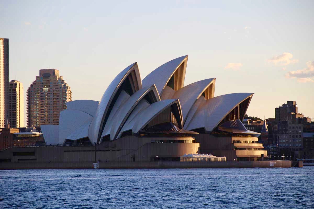 Opera coucher de soleil Sydney