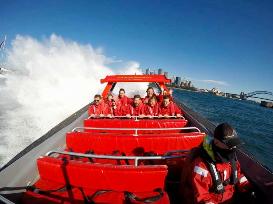 Oz Jet Boat Speedboat baie de Sydney