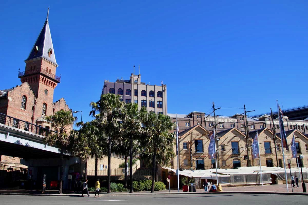 The Rocks quartier Sydney