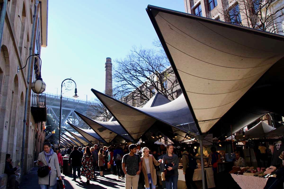 marché the Rocks Sydney