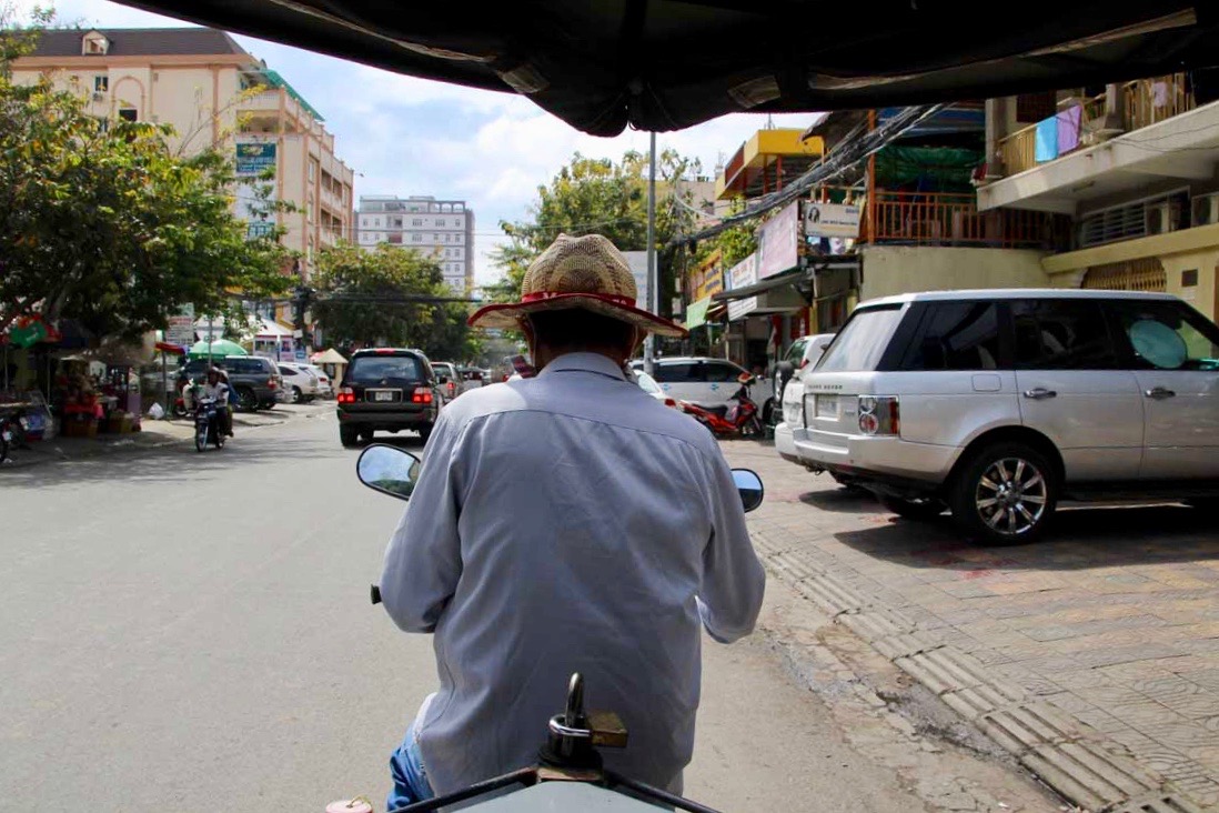 tuk tuk Phnom Penh Cambodge