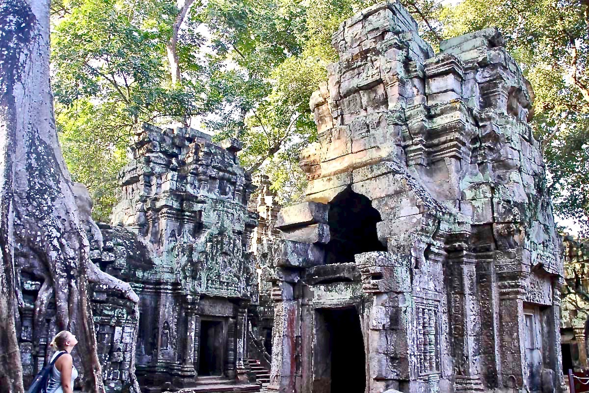 Elo Ta Phrom Temples Angkor Cambodge