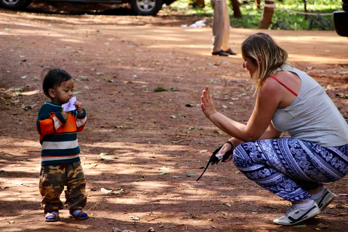 Elo enfant Sen Monorom Mondulkiri