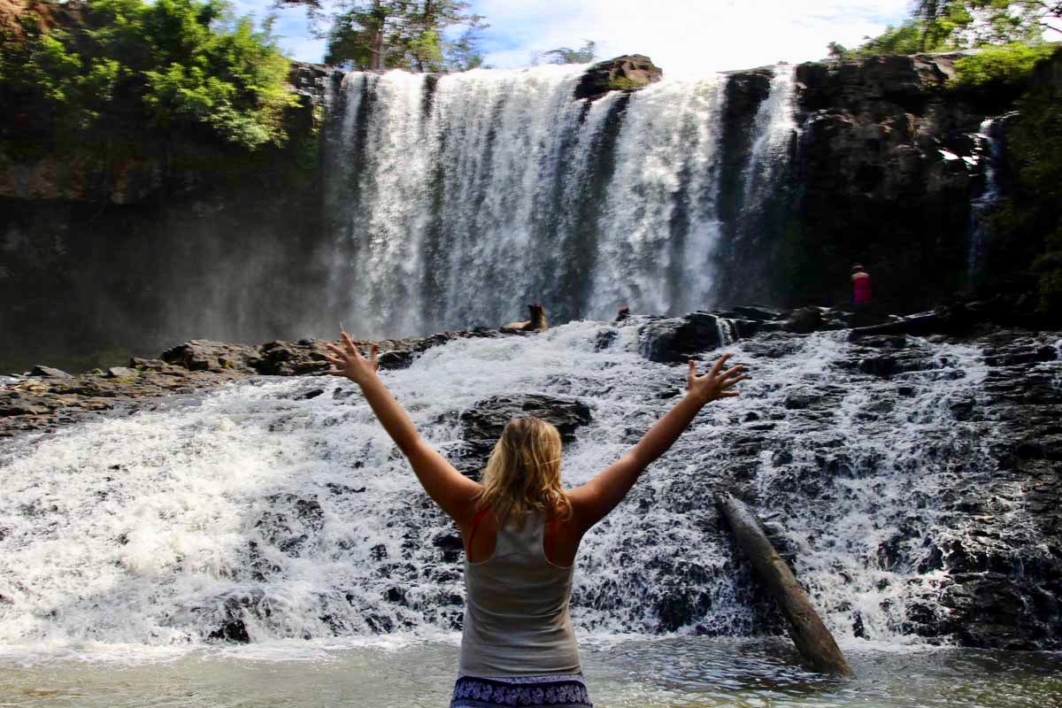 Elo grande cascade Sen Monorom Mondulkiri