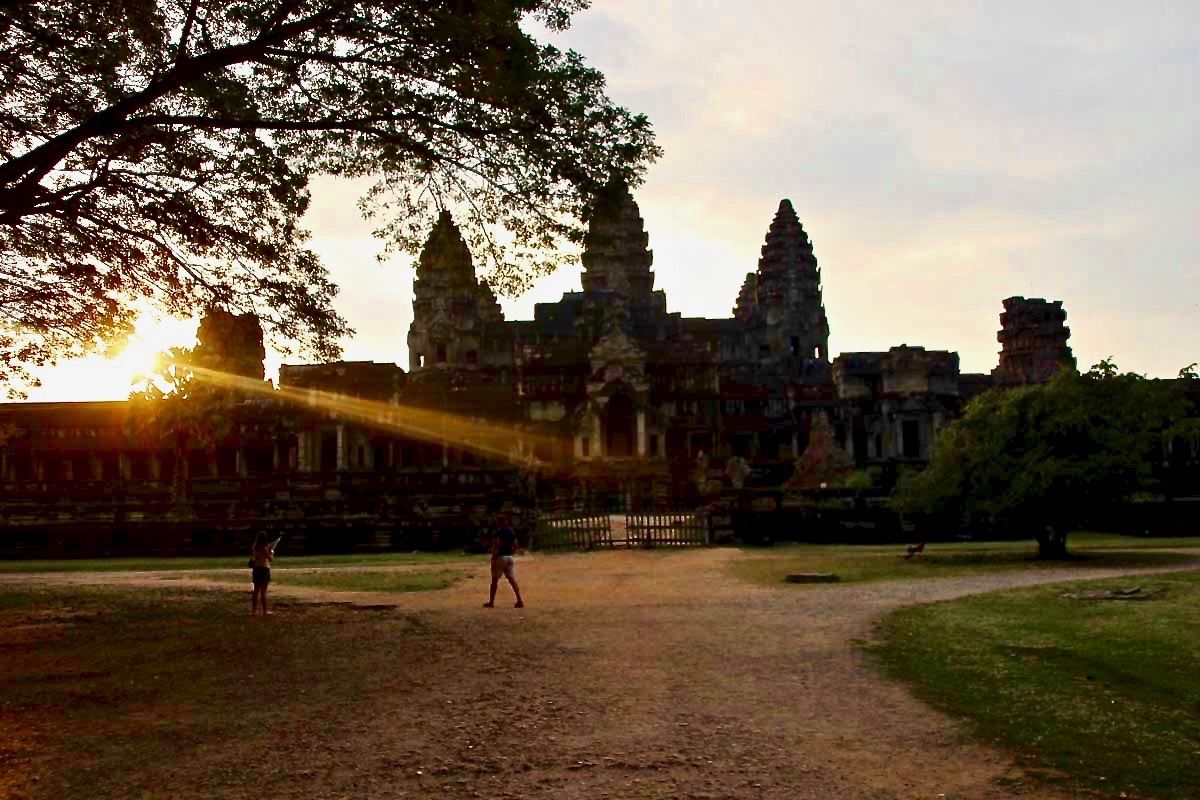 Lever de soleil Angkor Wat Temples Cambodge