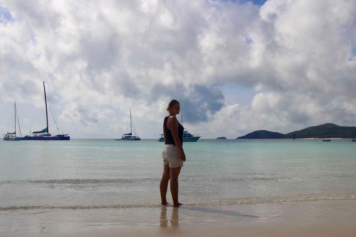 Elo white haven beach Whitsunday Australie