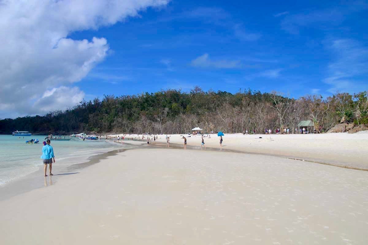 White haven Beach Whitsunday Australie