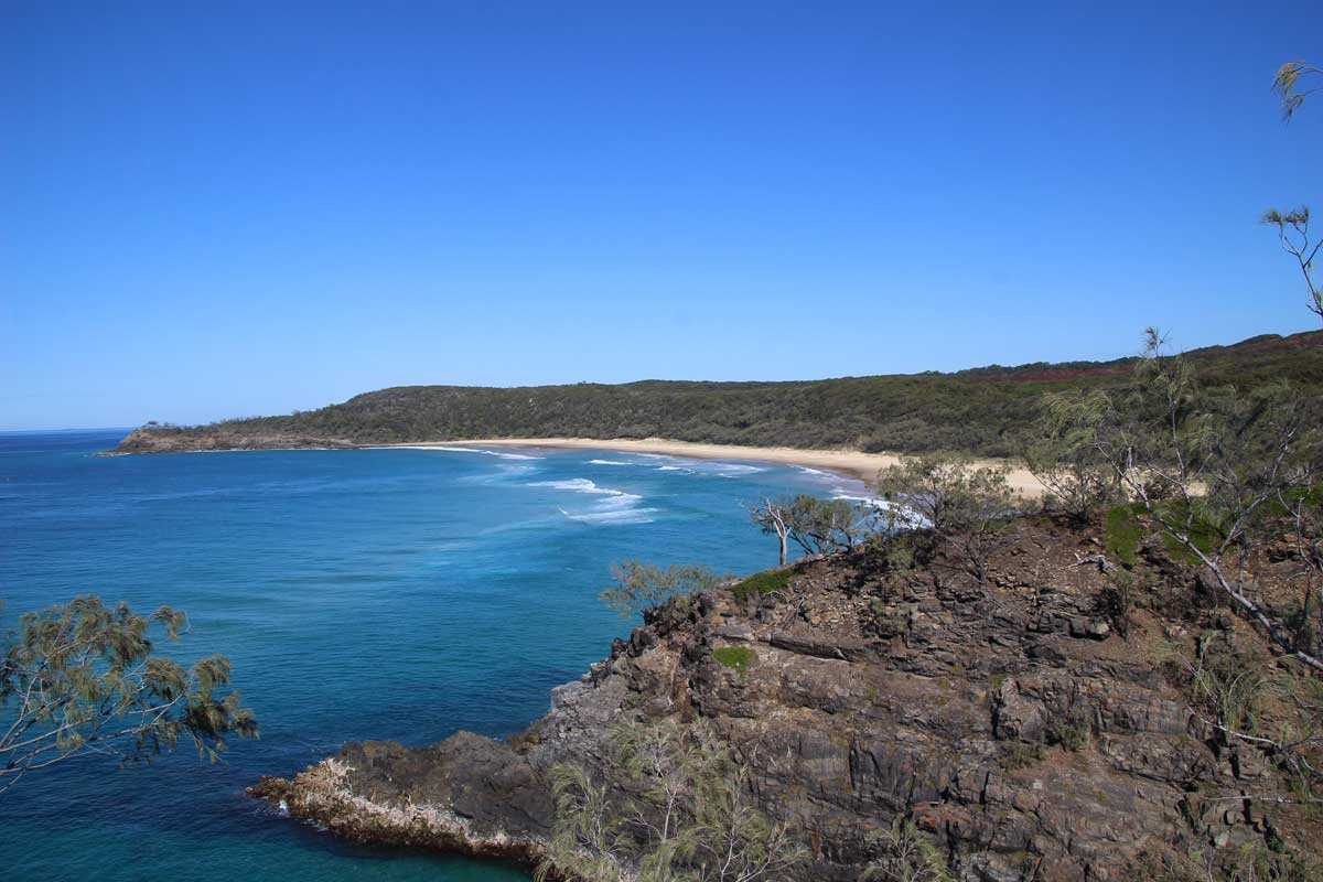 grande plage Noosa Australie