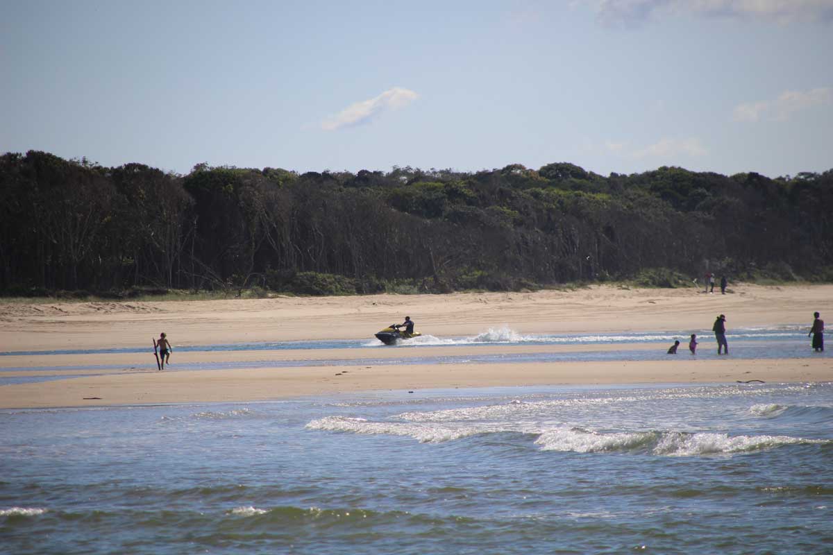 jet ski Noosa Australie